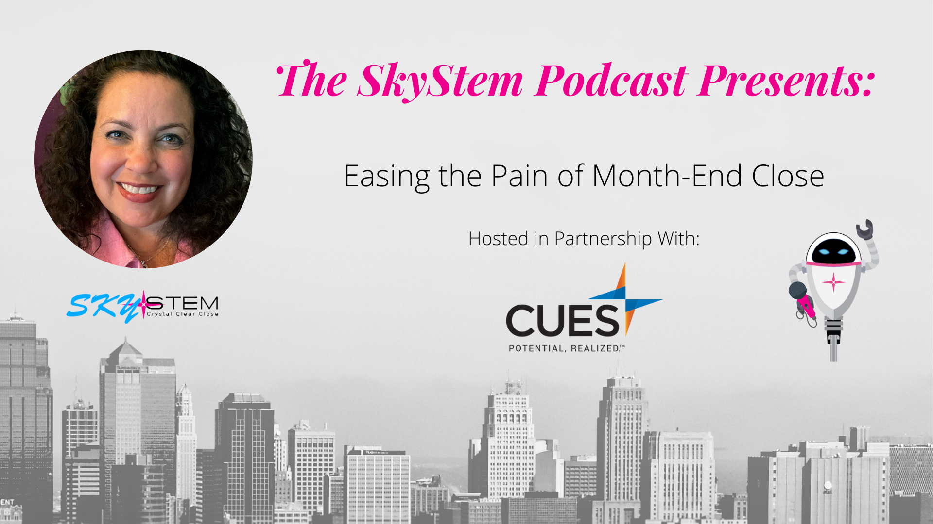 Easing the Pain of Month-End Close CUES Podcast