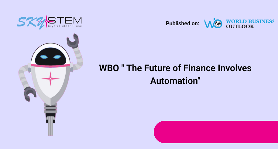WBO ” The Future of Finance Involves Automation”