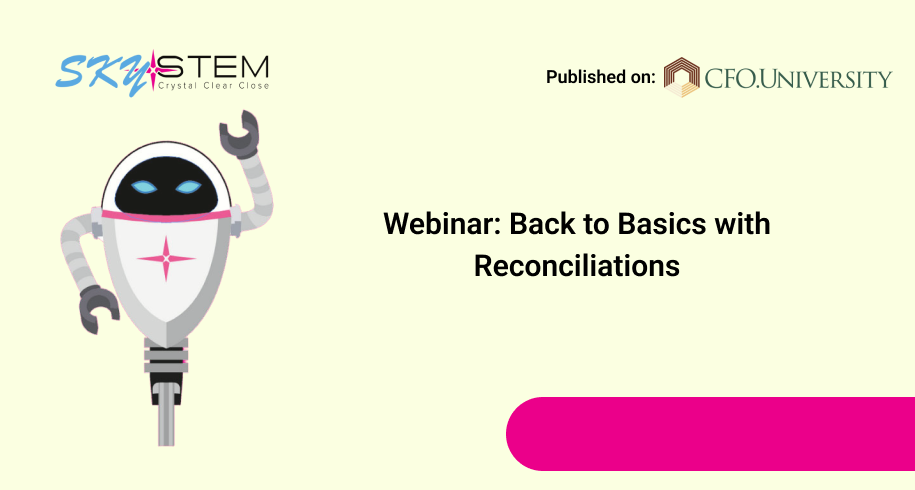 Basics with Reconciliations